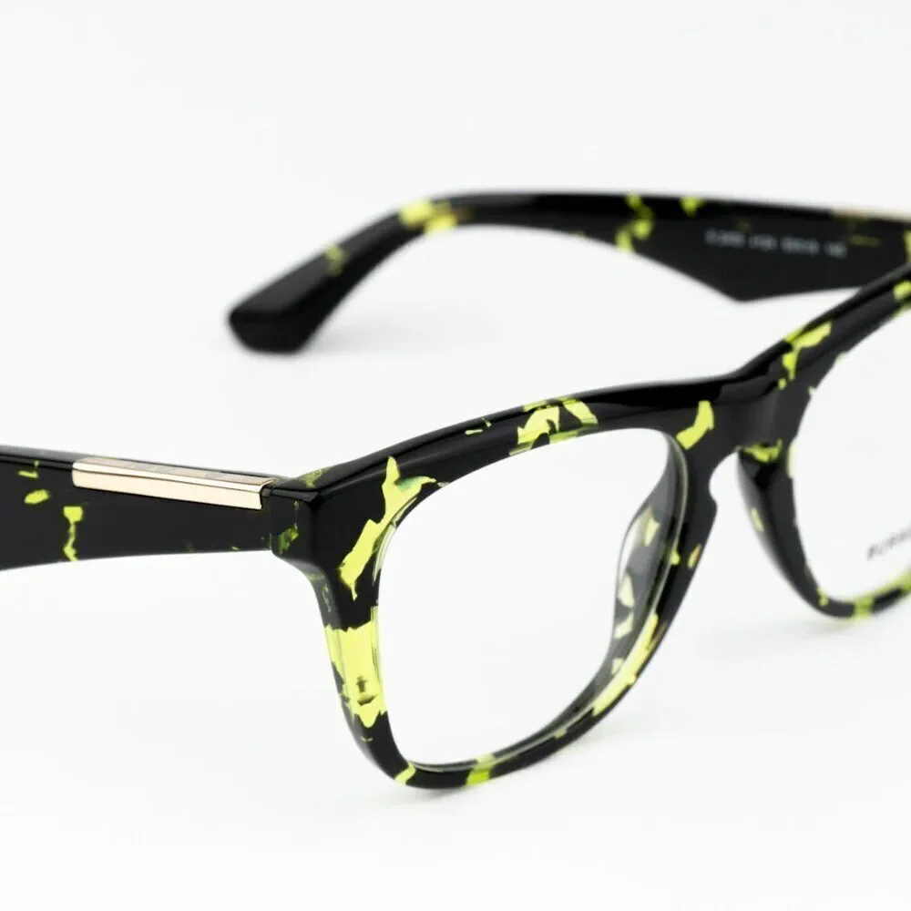 NEW Burberry BE2409 4124  Green Havana Square Unisex Eyeglasses BE 2409